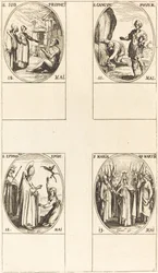 St. Job, prophète; St. Gangulphus; St. Épiphane; Ste. Marie des Martyrs