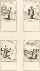 Saint Perpétue ; Sainte Marie de Cléophas ; Saint Ézéchiel ; Saint Léon le Grand