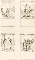 Sainte Thècle, Saint Lin, Saints Andochius et Thyrsus, Saint Cléophas