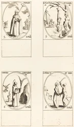 Sainte Thérèse; Saint Placide et Flavia; Saint Bruno; Sainte Foi