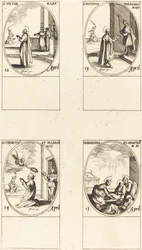 St. Victor; St. Justinus; Sts. Tiburtius et Valerianus; Sts. Basilissa et Anastasia
