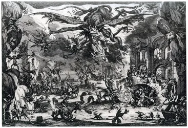 Tentation de Saint Antoine, c1615-1635, 1924