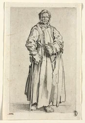 Les Mendiants : Femme borgne, vers 1623