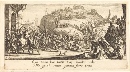 Le portement de croix
