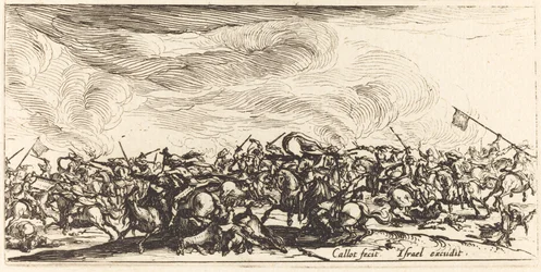 Le combat de cavalerie avec des épées