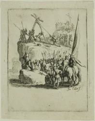 La crucifixion, tirée de La petite passion
