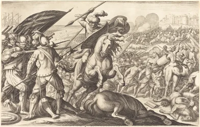 La défaite de la cavalerie turque, vers 1614