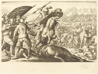 La défaite de la cavalerie turque