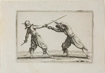 Le Duel aux épées et poignards, des Caprices