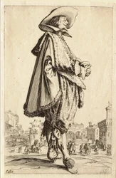 Le gentilhomme aux mains jointes