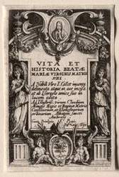 La Vie de la Vierge: Frontispice