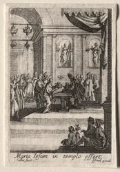La Vie de la Vierge: La Présentation du Christ au Temple