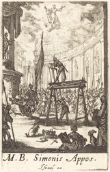 Le martyre de Saint Simon