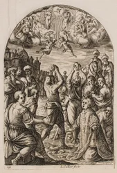Le Martyre de saint Étienne, de la série « Images de Rome »