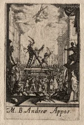Le Martyre des Apôtres : Saint André