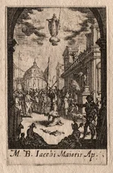 Le Martyre des Apôtres : Saint Jacques le Majeur