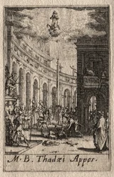 Le Martyre des Apôtres : Saint Thaddée