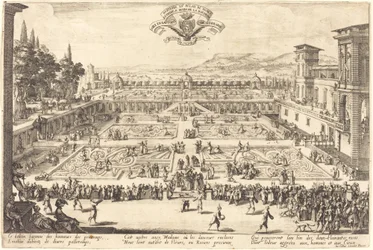 Les jardins du palais à Nancy