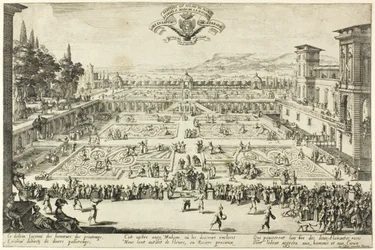 Les jardins du palais à Nancy