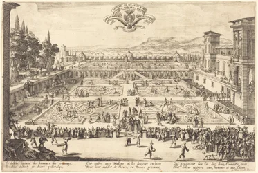 Les jardins du palais à Nancy