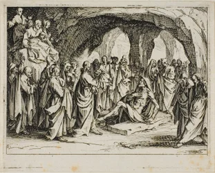 La résurrection de Lazare, extrait du Nouveau Testament