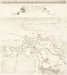 Le siège de Breda [plaque 2 de 6]