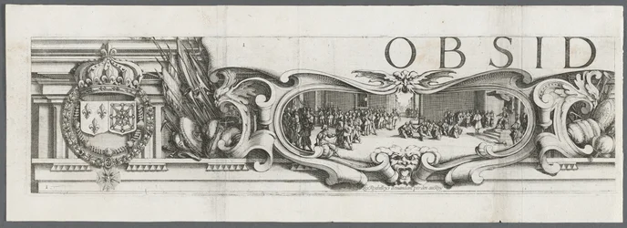 Le siège de La Rochelle : Planche 1, 1628-1630