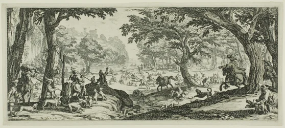 La chasse au cerf