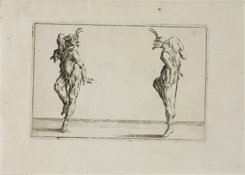 Les deux pantalons qui se regardent, extrait des Caprices