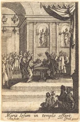 La Vierge présente Jésus au Temple