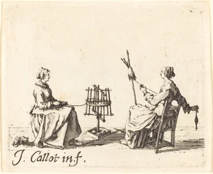 Le bobineur et la fileuse