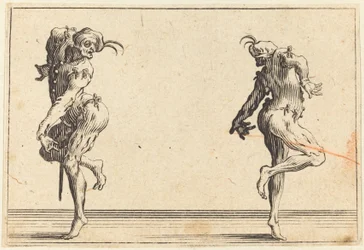 Deux pantalons dansants