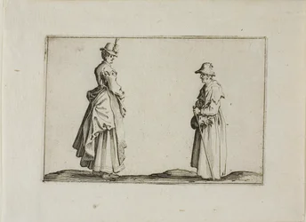 Deux Femmes de Profil, des Caprices