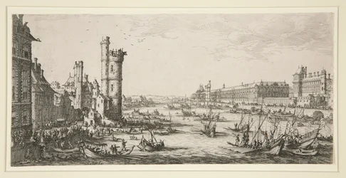 Vue du Louvre