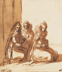 Femmes assises