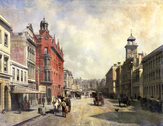 Vue de Queen Street, Auckland
