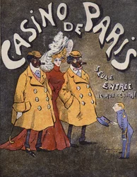 Programme officiel pour le Casino de Paris, 1906