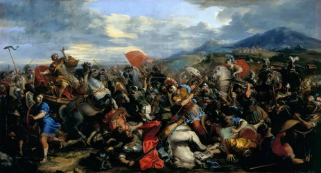 La bataille de Gaugamèles en 331 av. J.-C.