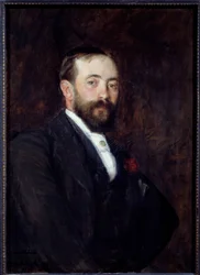 Portrait du peintre espagnol Don Rafael de Ochoa y Madrazo