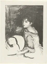 Portrait de Wanda Zielimska connue sous le nom de Pouponne (Jeune fille)