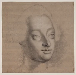 Portrait de Frédéric V. 3/4 Profil