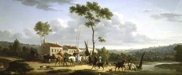 Paysage avec figures