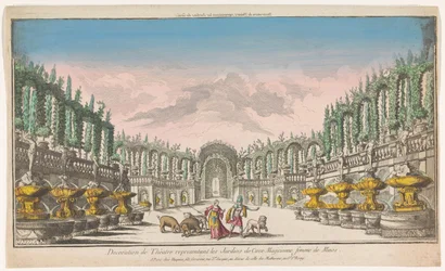 Vue du jardin de Circé