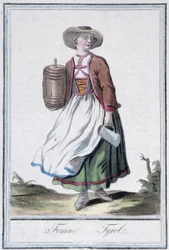 Femme du Tyrol