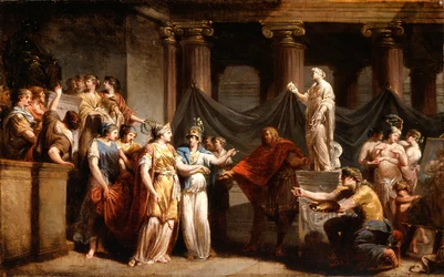 Le Temple des Arts Libéraux, avec la ville de Berne et Minerve, 1779