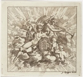 Composition allégorique sur Felix Meritis