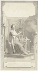 Conception pour la page de titre des Poèmes de H. Tollens Czn.