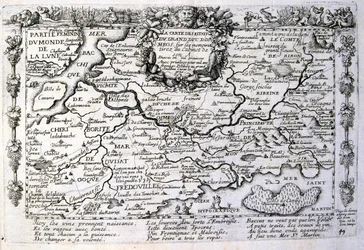 Illustration gravée du 17e siècle tirée d
