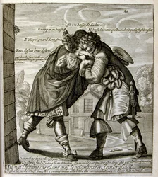 Illustration gravée du 17e siècle tirée d