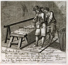 Illustration des fables de Jean de La Fontaine (gravure)